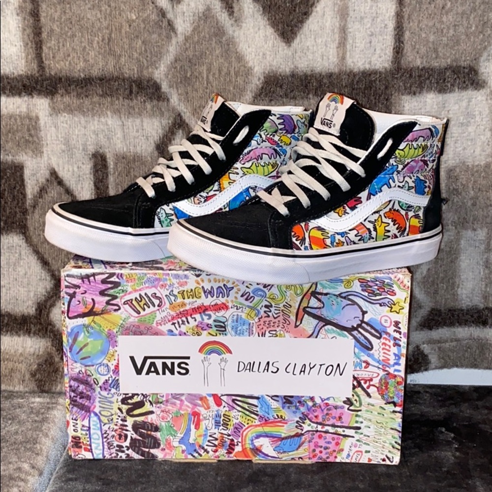 Kids Vans Worn Twice
